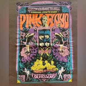 Pink Floyd Retro Vibe Brown Cotton Tee